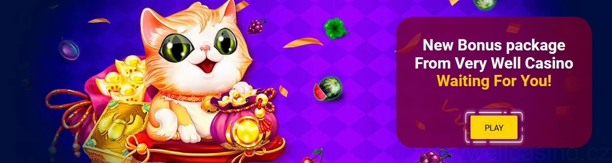 VeryWell Casino uvítací nabídka